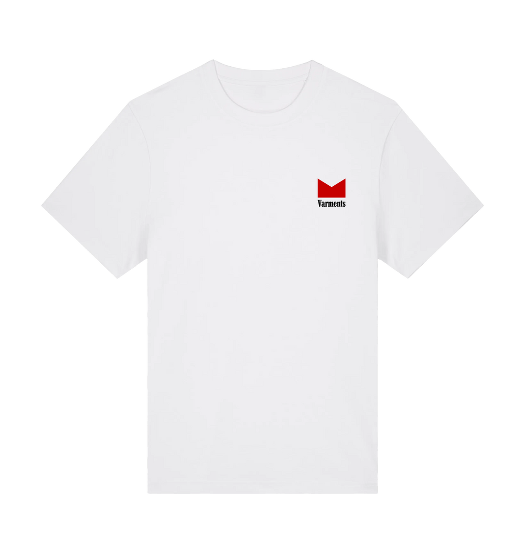 White Printed T-shirt Front